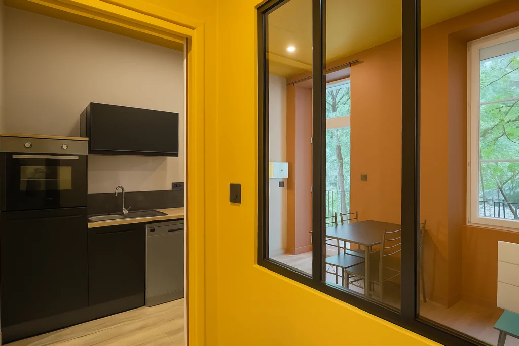 La vue de l'appartement à gagner sur le site Gagne ton Toit